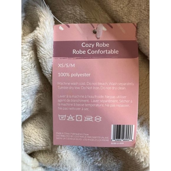NWT - Fluffy Robe - Summer & Rose - Picture 12 of 14